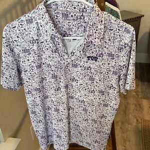 Johnnie-O Tailgater 2.0 Printed Jersey Performance Polo